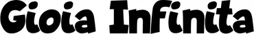 Produktbeispiel Schriftzug - Gioia Infinita