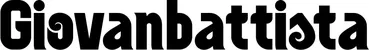 Produktbeispiel Schriftzug - Giovanbattista