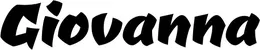 Produktbeispiel Schriftzug - Giovanna