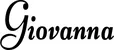 Produktbeispiel Schriftzug - Giovanna