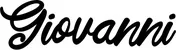 Produktbeispiel Schriftzug - Giovanni