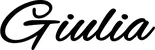 Produktbeispiel Schriftzug - Giulia
