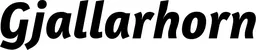 Produktbeispiel Schriftzug - Gjallarhorn