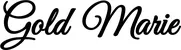 Produktbeispiel Schriftzug - Gold Marie