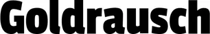 Produktbeispiel Schriftzug - Goldrausch