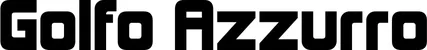 Produktbeispiel Schriftzug - Golfo Azzurro