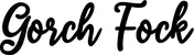 Produktbeispiel Schriftzug - Gorch Fock
