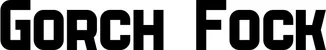 Produktbeispiel Schriftzug - Gorch Fock