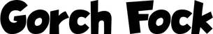 Produktbeispiel Schriftzug - Gorch Fock
