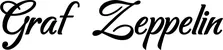 Produktbeispiel Schriftzug - Graf Zeppelin