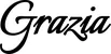 Produktbeispiel Schriftzug - Grazia