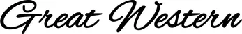 Produktbeispiel Schriftzug - Great Western