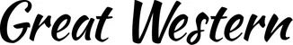 Produktbeispiel Schriftzug - Great Western