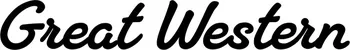 Produktbeispiel Schriftzug - Great Western