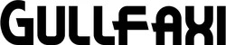 Produktbeispiel Schriftzug - Gullfaxi