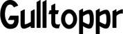 Produktbeispiel Schriftzug - Gulltoppr