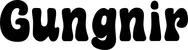 Produktbeispiel Schriftzug - Gungnir