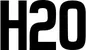 Produktbeispiel Schriftzug - H2O