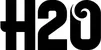 Produktbeispiel Schriftzug - H2O