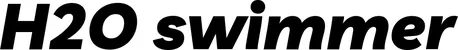 Produktbeispiel Schriftzug - H2O swimmer