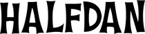 Produktbeispiel Schriftzug - Halfdan