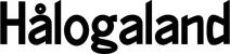Produktbeispiel Schriftzug - Hålogaland