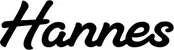 Produktbeispiel Schriftzug - Hannes