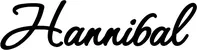 Produktbeispiel Schriftzug - Hannibal