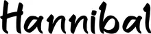 Produktbeispiel Schriftzug - Hannibal