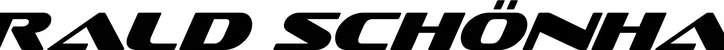 Produktbeispiel Schriftzug - Harald Schönhaar