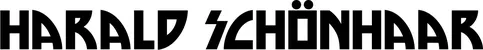 Produktbeispiel Schriftzug - Harald Schönhaar