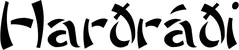 Produktbeispiel Schriftzug - Harðráði