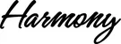 Produktbeispiel Schriftzug - Harmony