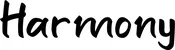 Produktbeispiel Schriftzug - Harmony
