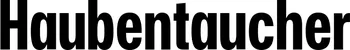 Produktbeispiel Schriftzug - Haubentaucher
