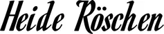 Produktbeispiel Schriftzug - Heide Röschen