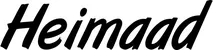 Produktbeispiel Schriftzug - Heimaad