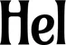 Produktbeispiel Schriftzug - Hel