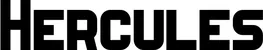 Produktbeispiel Schriftzug - Hercules