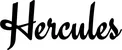 Produktbeispiel Schriftzug - Hercules