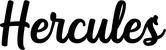 Produktbeispiel Schriftzug - Hercules