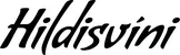 Produktbeispiel Schriftzug - Hildisvíni