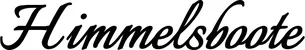 Produktbeispiel Schriftzug - Himmelsboote