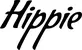 Produktbeispiel Schriftzug - Hippie