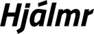 Produktbeispiel Schriftzug - Hjálmr