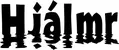 Produktbeispiel Schriftzug - Hjálmr