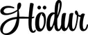 Produktbeispiel Schriftzug - Hödur