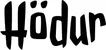 Produktbeispiel Schriftzug - Hödur