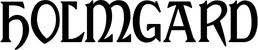 Produktbeispiel Schriftzug - Holmgard