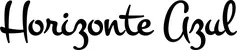 Produktbeispiel Schriftzug - Horizonte Azul